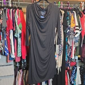 Patagonia Charcoal Long Sleeve Dress